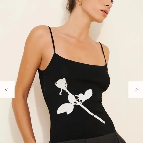 Women's Black Drop Waist Midi Dress - Picture 3 of 6